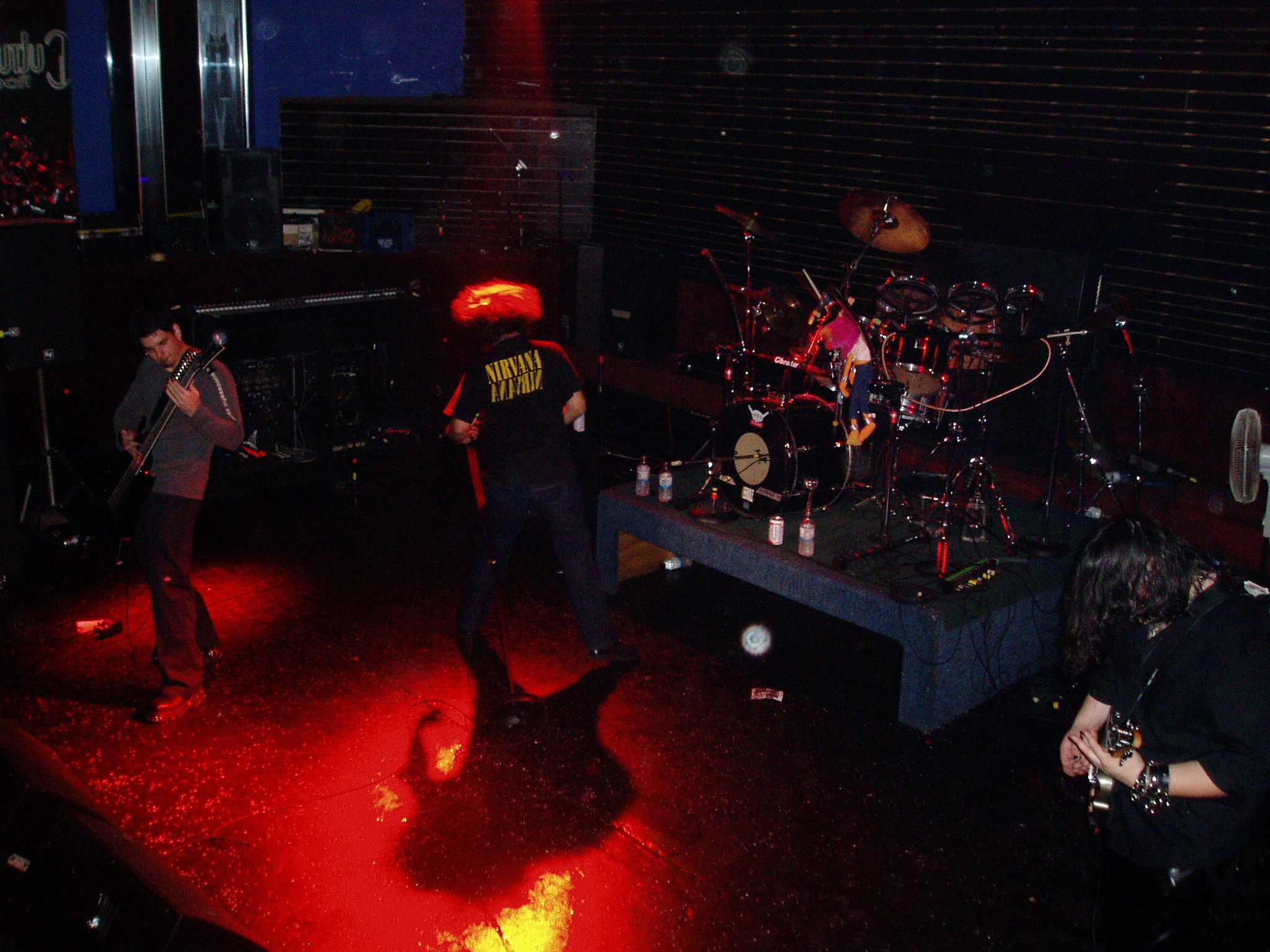 Osiris Rising performing in concert - Culture Room - Fort Lauderdale, FL - January 2, 2004 - Photo by Brenda Vorisek